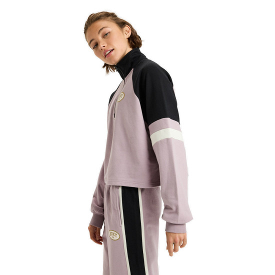 Roxy Γυναικείο φούτερ Essential Energy Boxy Half Zip Sweatshirt